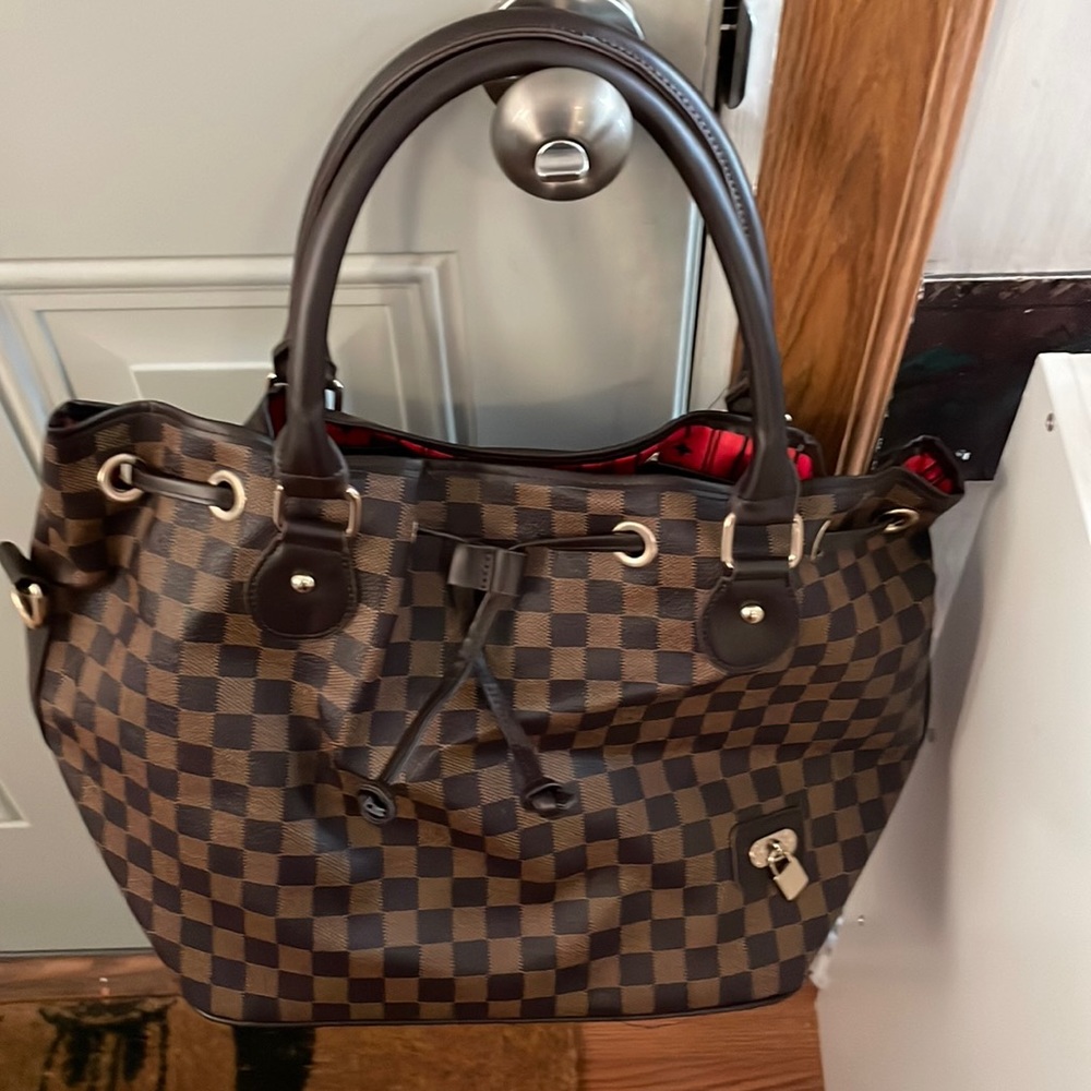 Large and Roomy Brown Purse